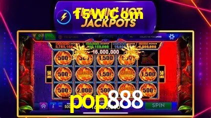 Variedade de jogos na pop888