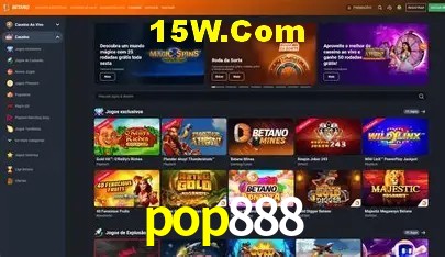 Biblioteca de slots populares na pop888
